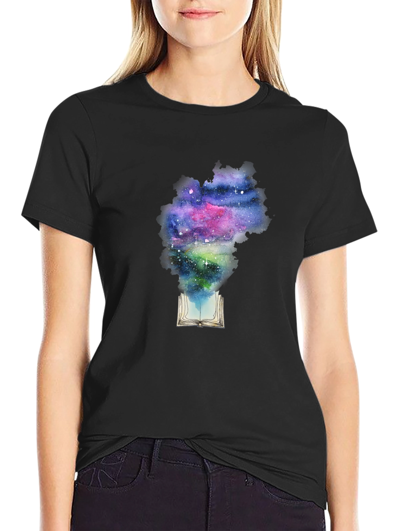 Galaxy Book T-Shirt - Black