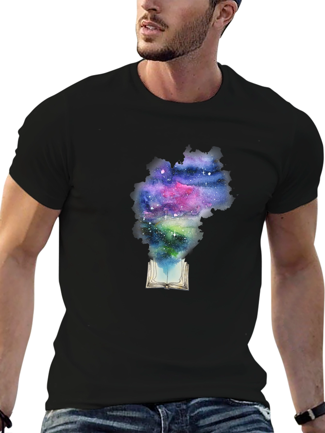 Galaxy Book T-Shirt - Black