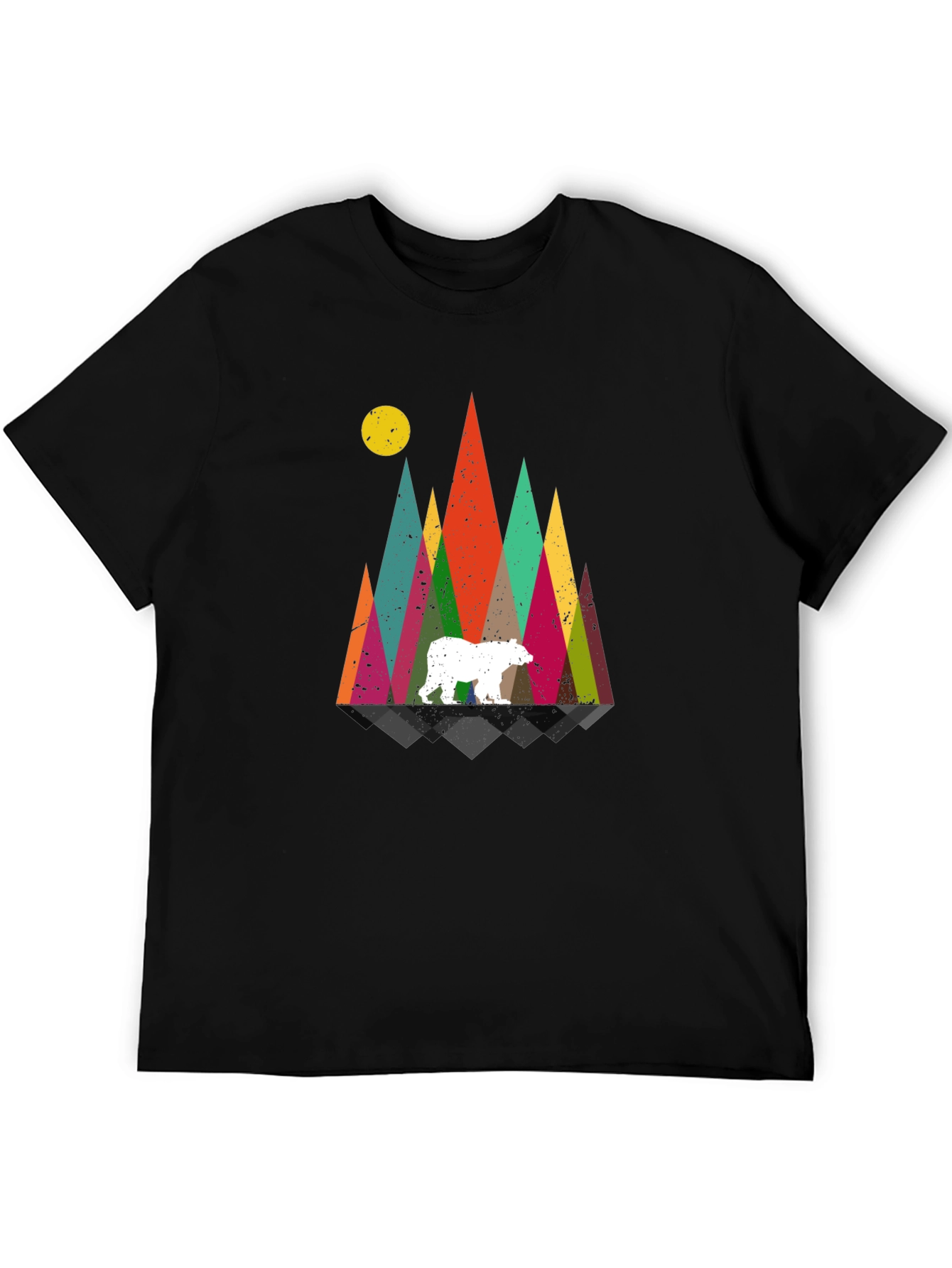 Geometric Bear Mountain T-Shirt