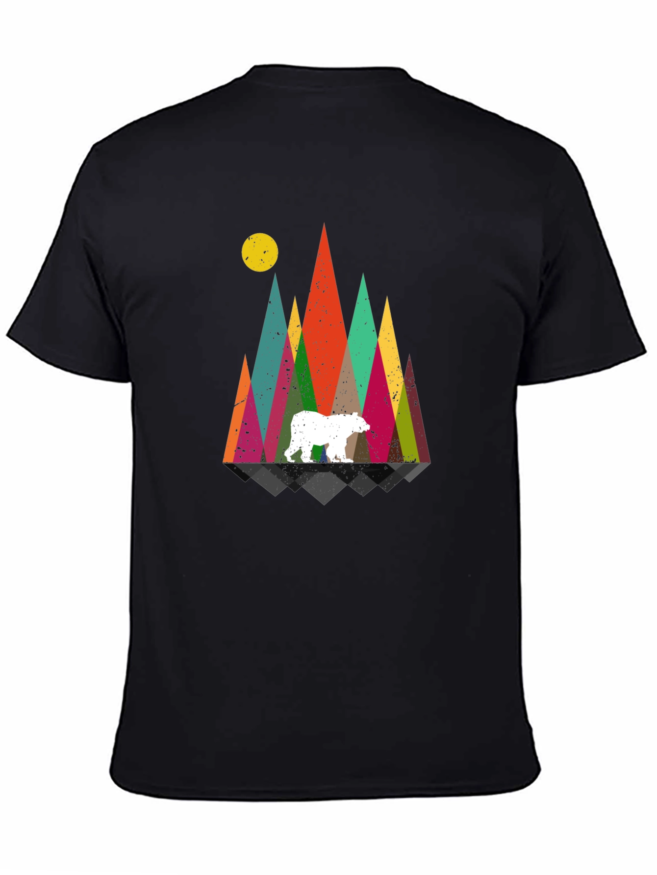 Geometric Bear Mountain T-Shirt