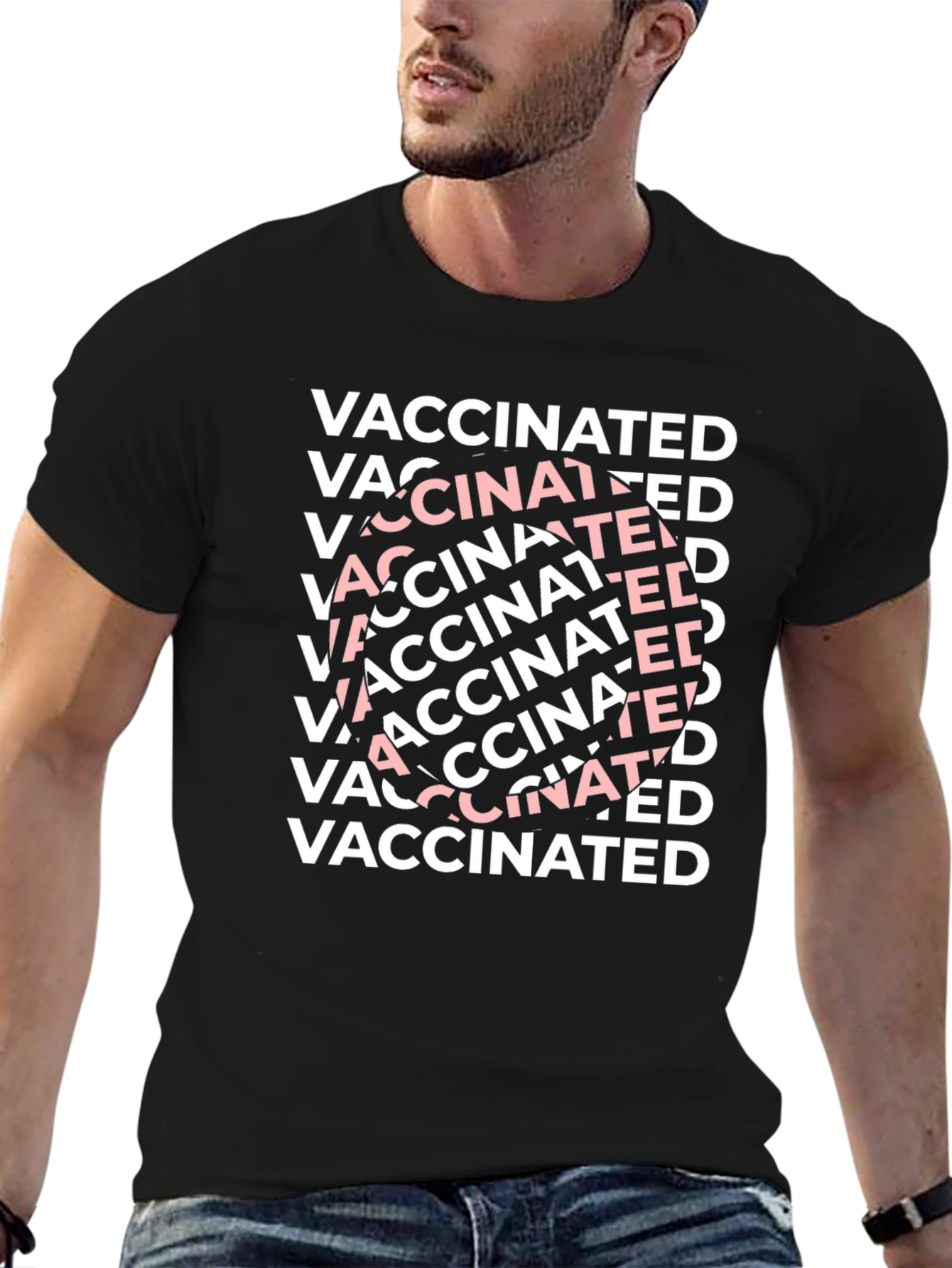 Vaccinated T-Shirt - Bold Statement Tee