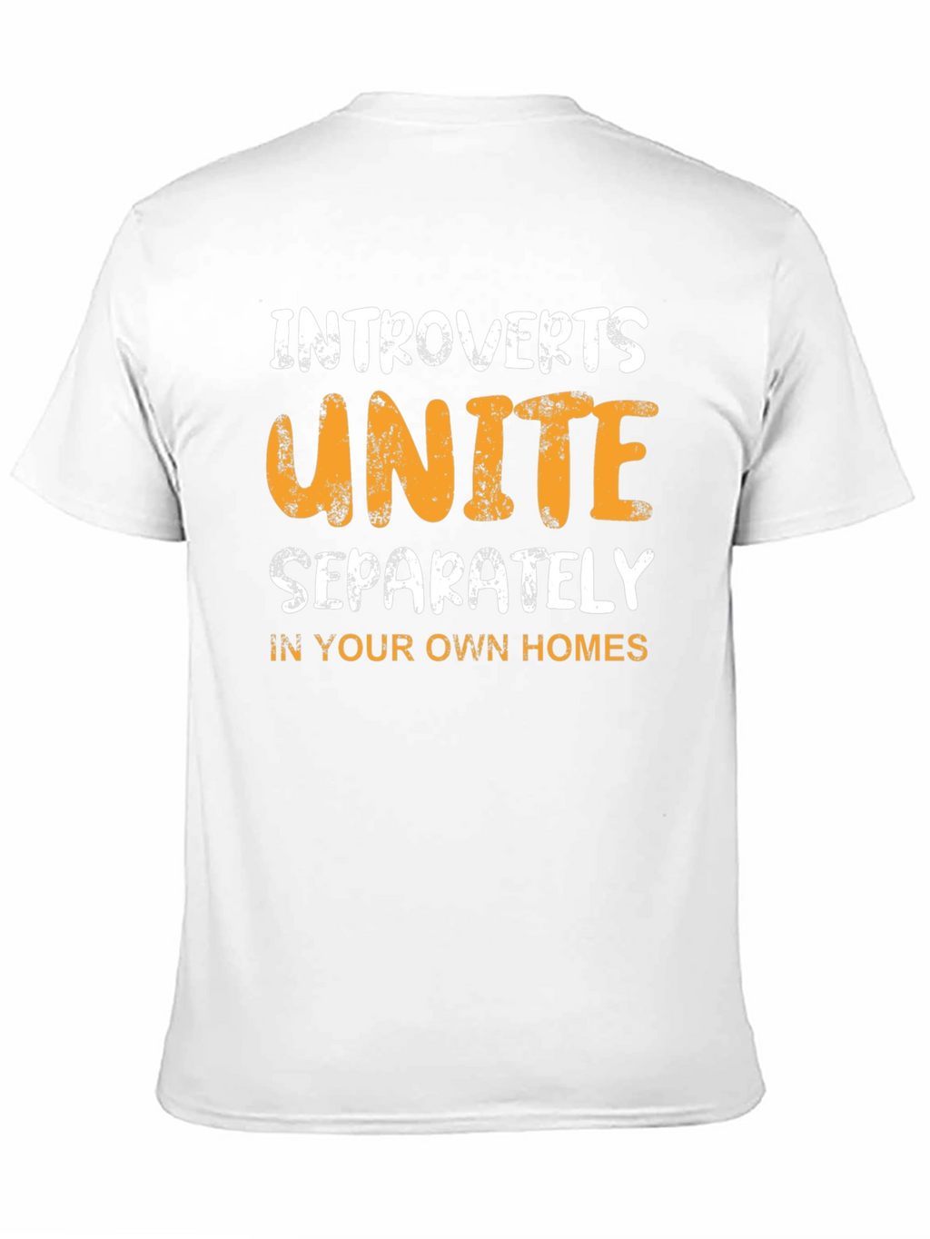 Introverts Unite Separately Funny Graphic T-Shirt