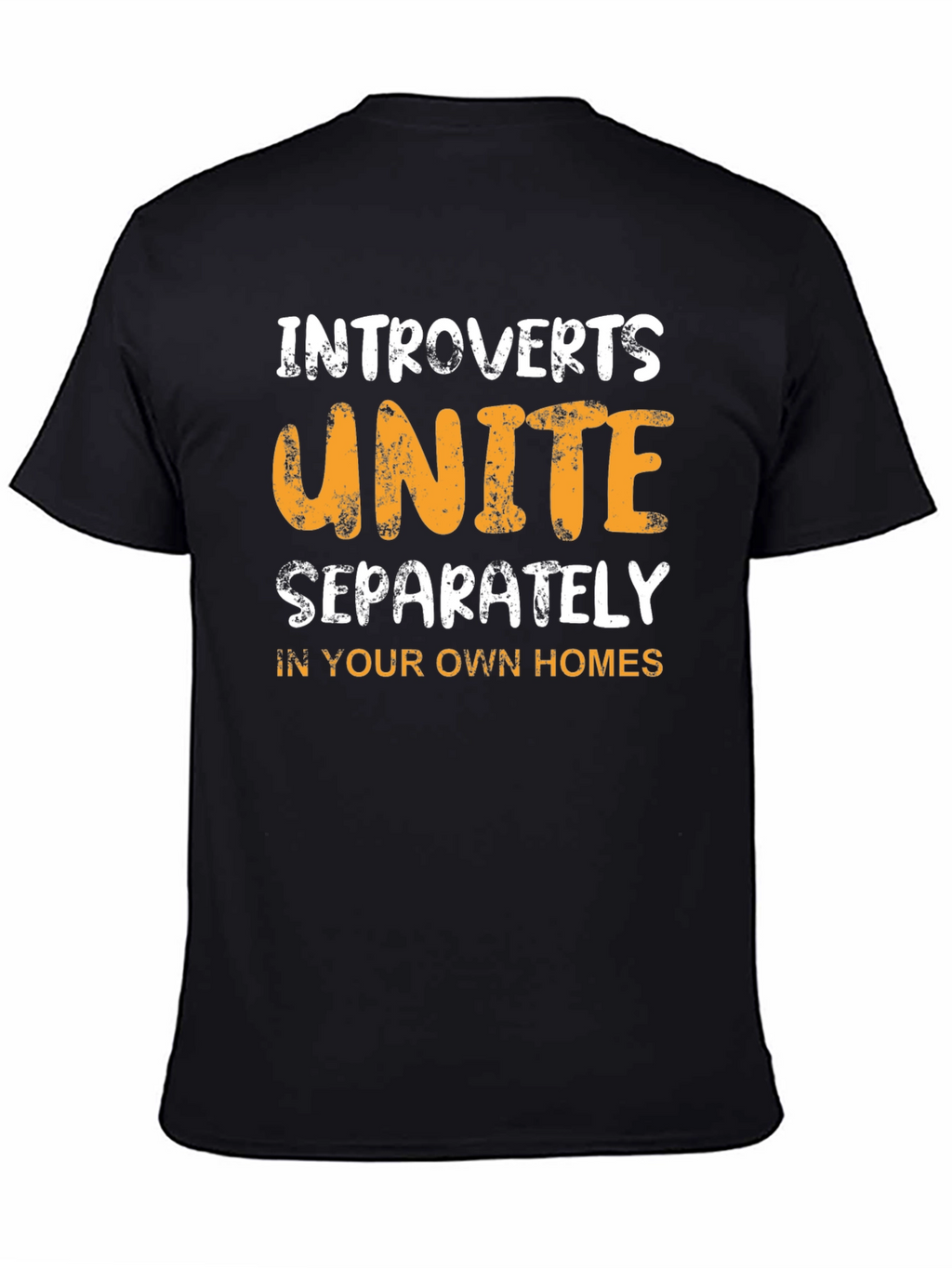 Introverts Unite Separately Funny Graphic T-Shirt