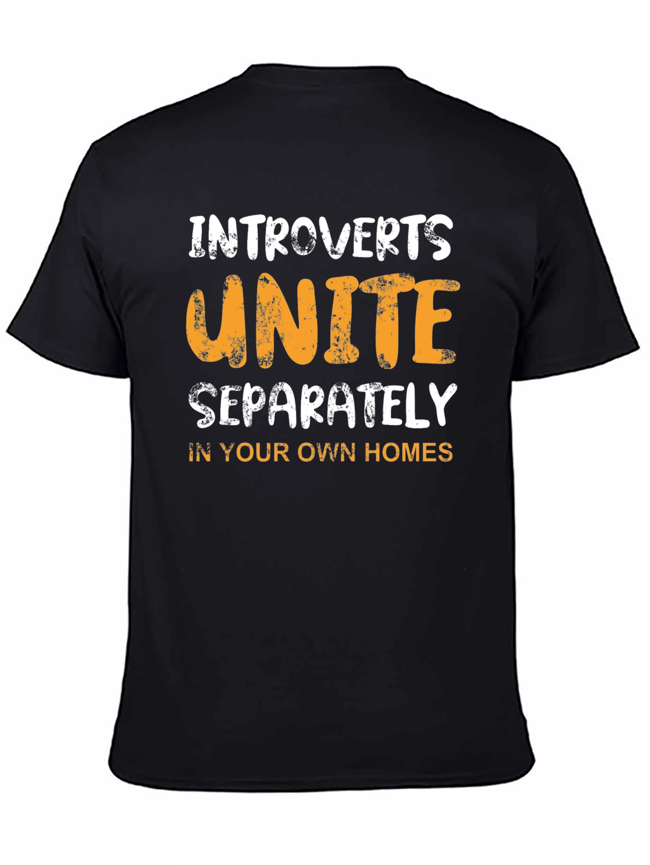 Introverts Unite Separately Funny Graphic T-Shirt