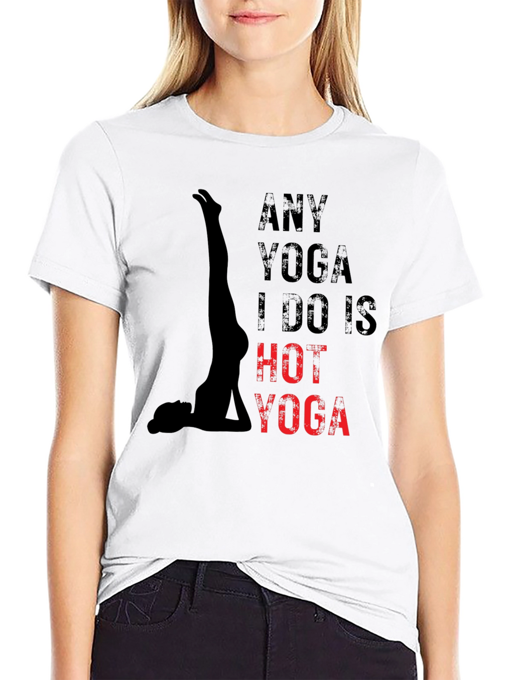 Yoga Graphic Tee: Hot Yoga Lovers T-Shirt