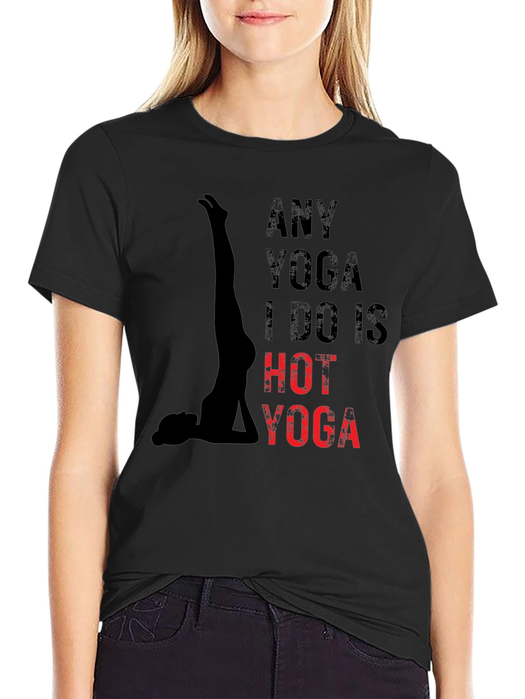 Yoga Graphic Tee: Hot Yoga Lovers T-Shirt