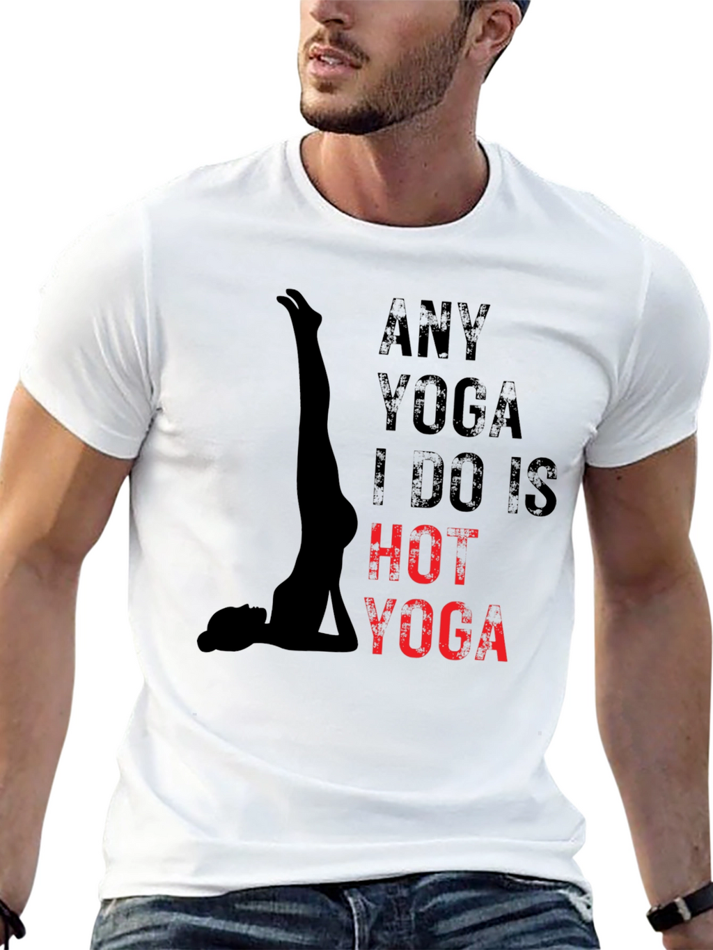 Yoga Graphic Tee: Hot Yoga Lovers T-Shirt