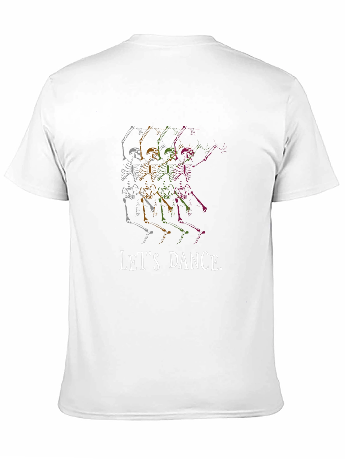 Lets Dance Skeleton Graphic Tee - Black
