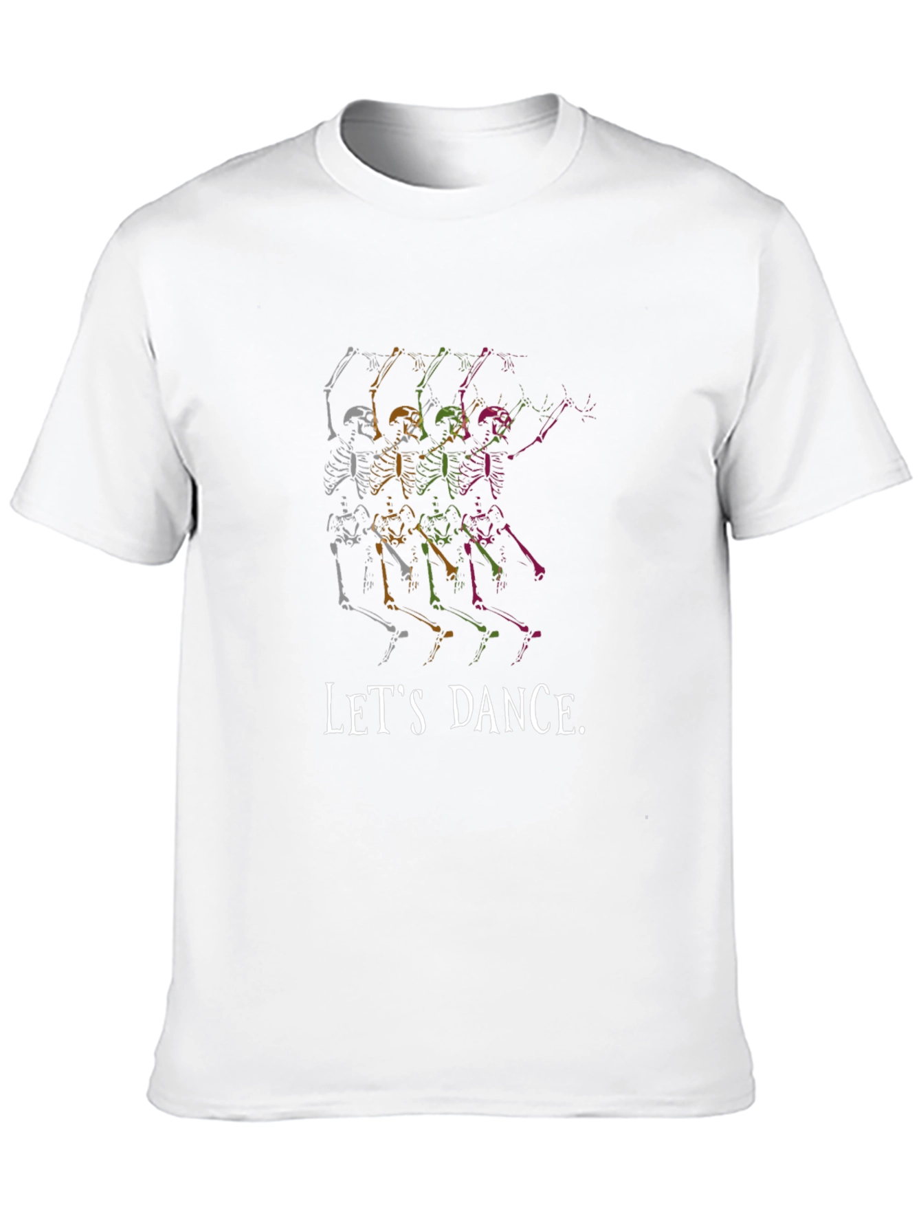 Lets Dance Skeleton Graphic Tee - Black