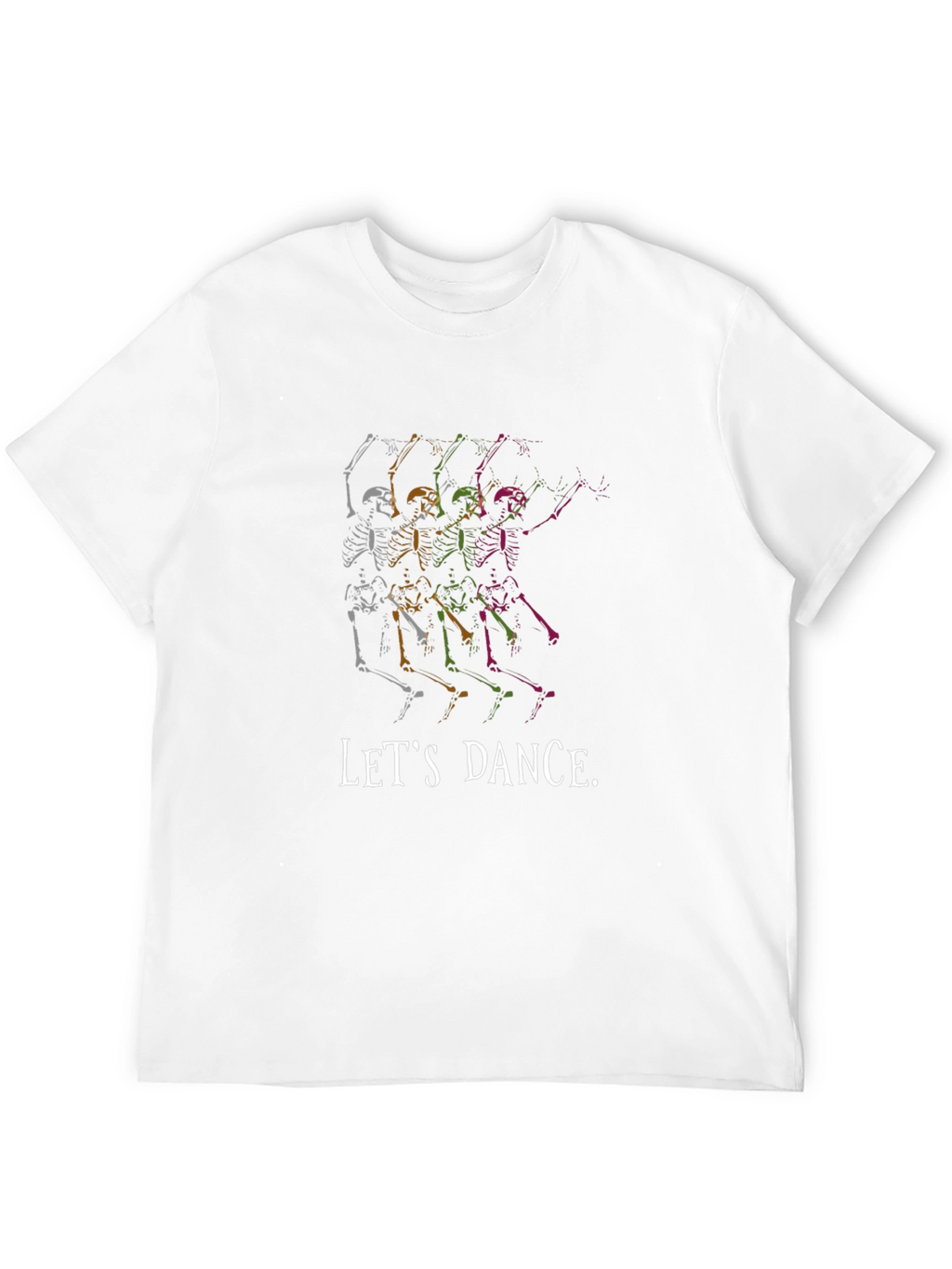 Lets Dance Skeleton Graphic Tee - Black