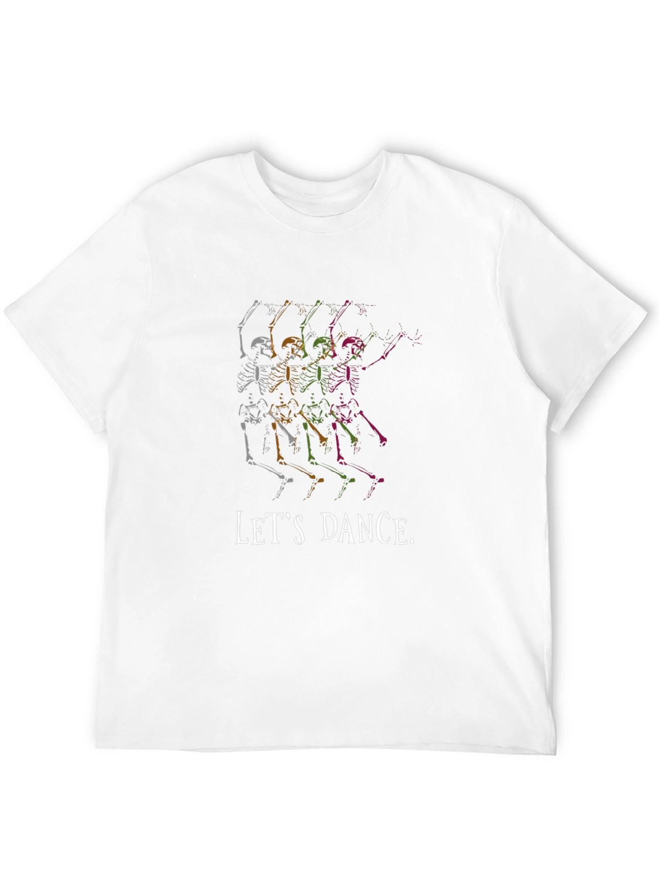 Lets Dance Skeleton Graphic Tee - Black