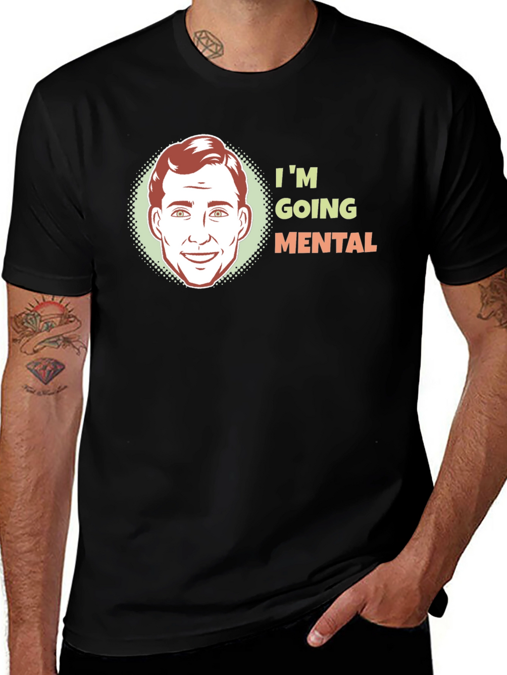 Im Going Mental Graphic Tee