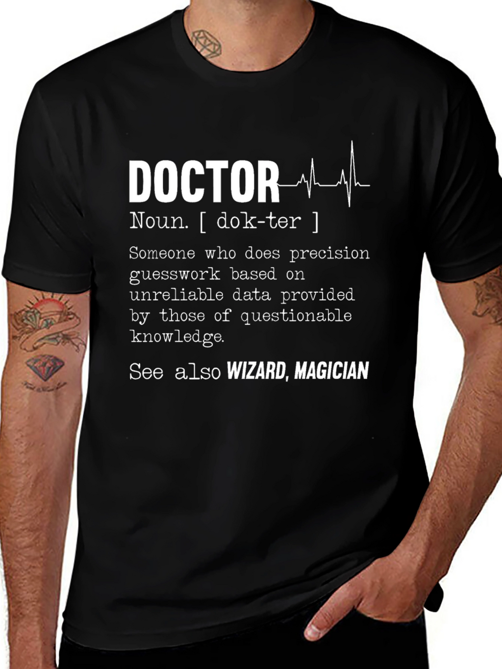 Doctor Definition T-Shirt - Wizard Magician Funny Tee