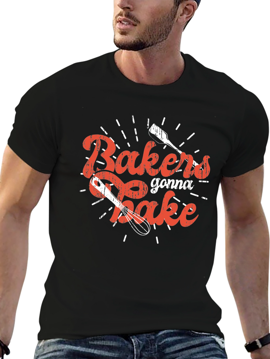 Bakers Gonna Bake Graphic Tee - Novelty Shirt
