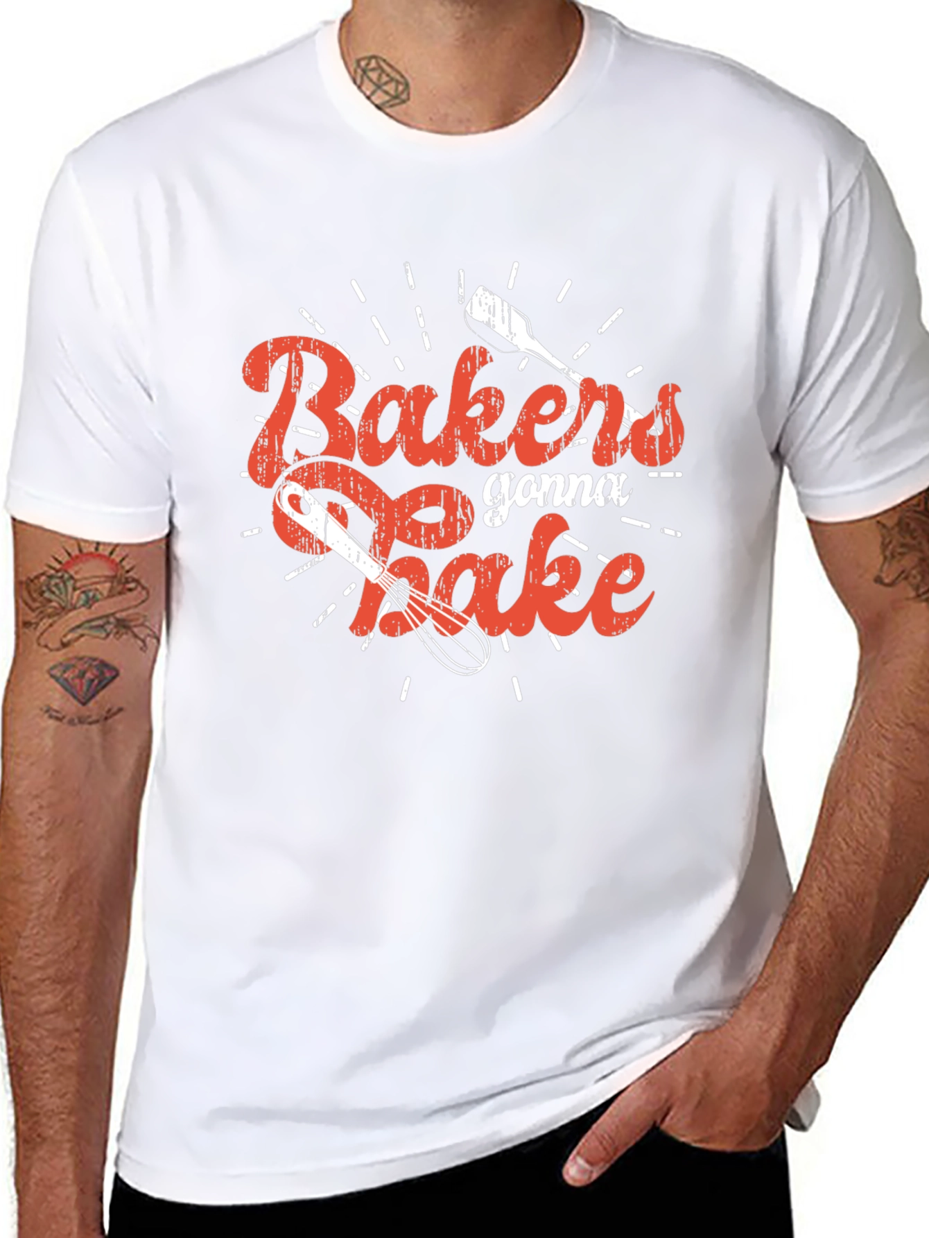 Bakers Gonna Bake Graphic Tee - Novelty Shirt