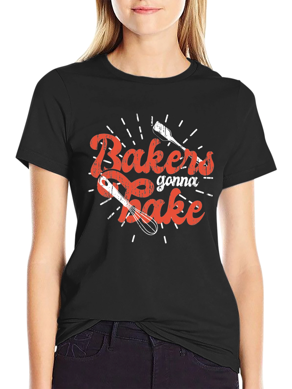 Bakers Gonna Bake Graphic Tee - Novelty Shirt