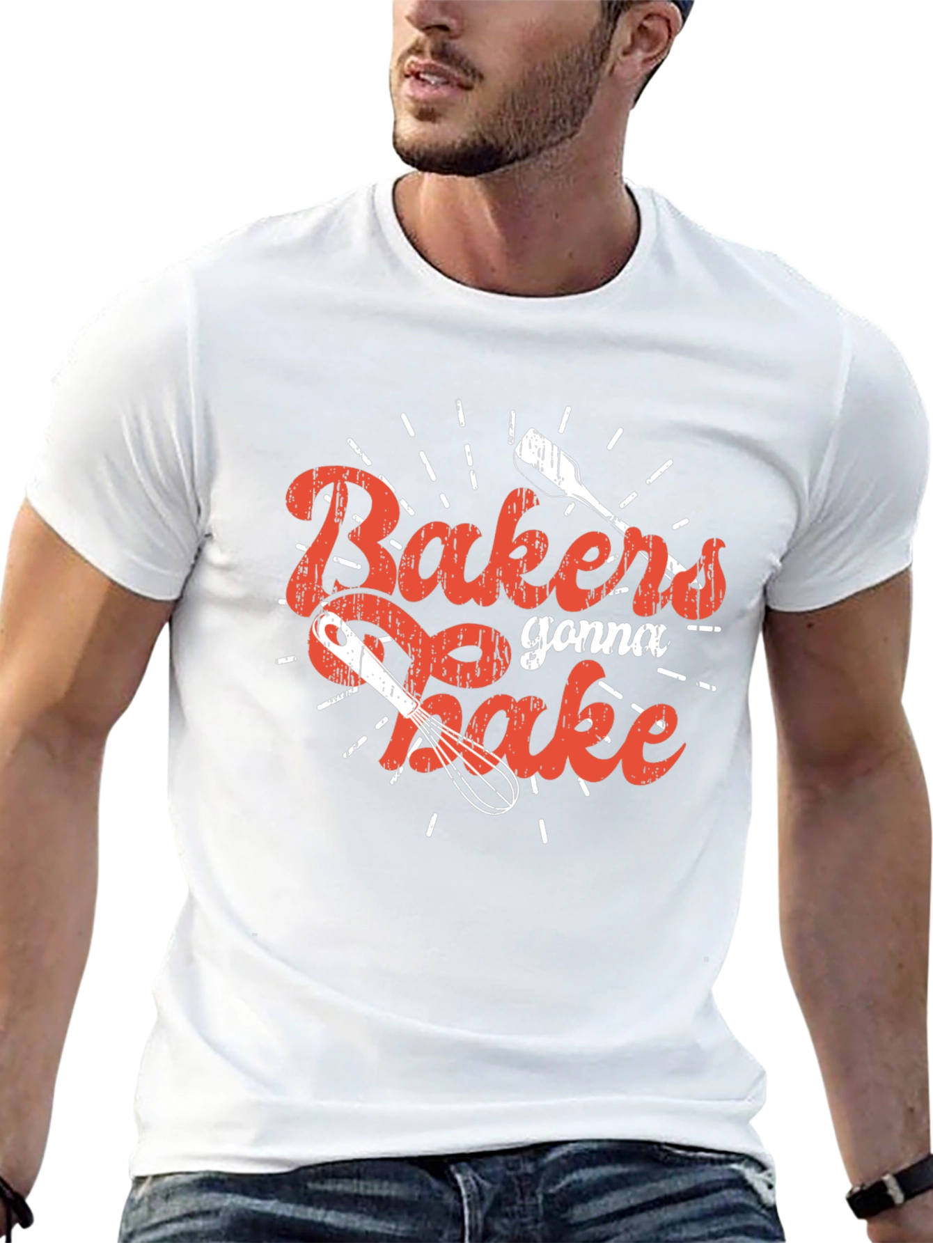 Bakers Gonna Bake Graphic Tee - Novelty Shirt