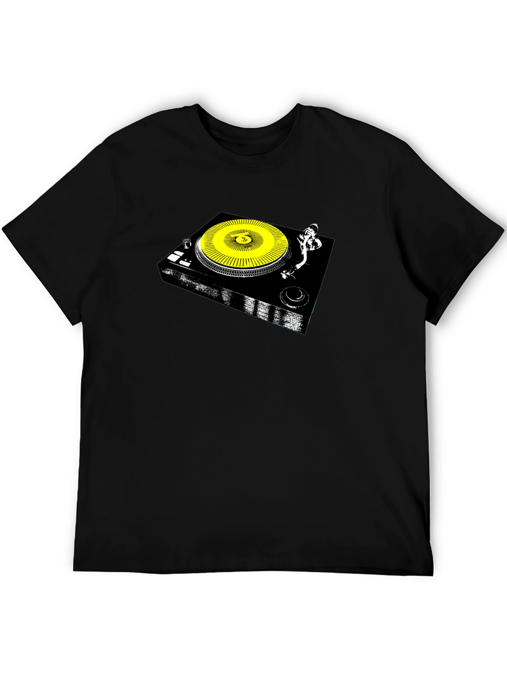 DJ Turntable Graphic T-Shirt