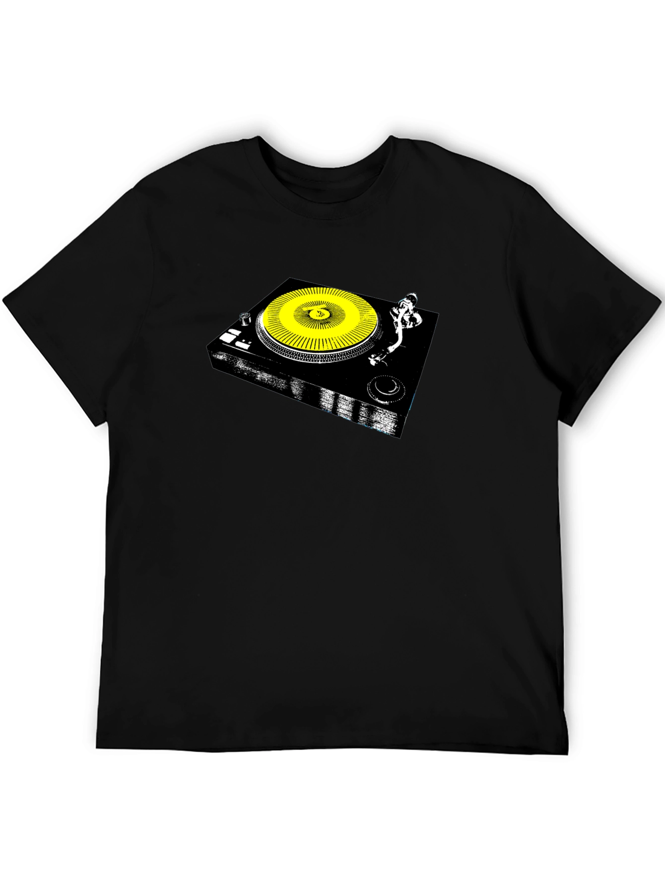 DJ Turntable Graphic T-Shirt