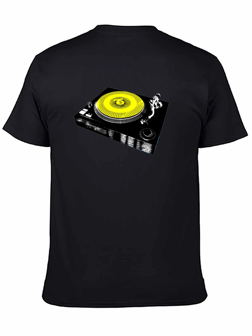DJ Turntable Graphic T-Shirt