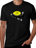 DJ Turntable Graphic T-Shirt