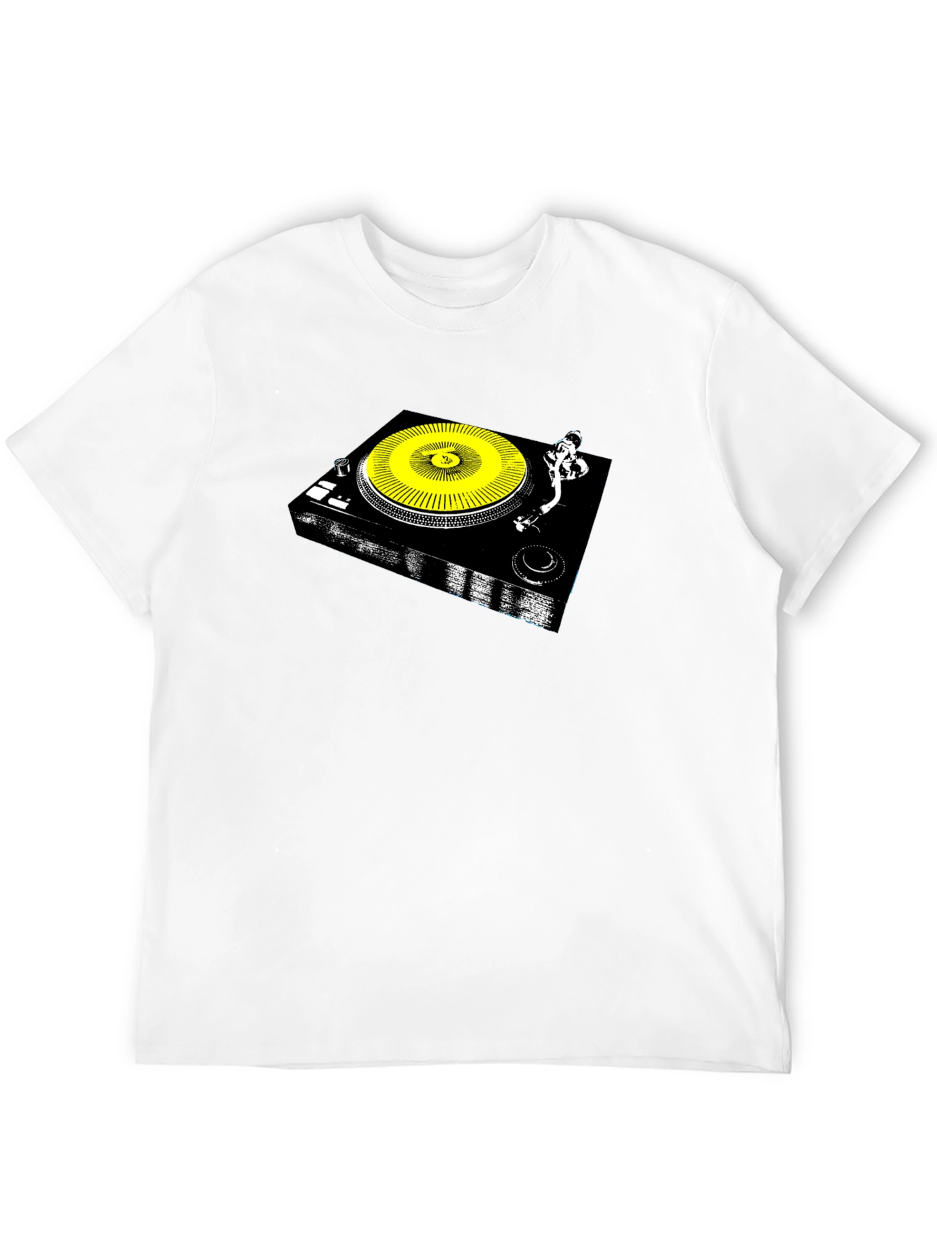 DJ Turntable Graphic T-Shirt