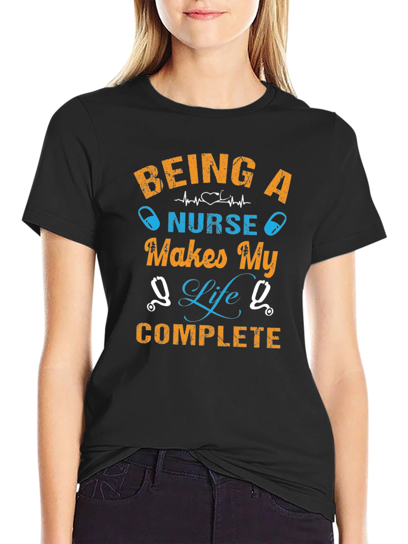 Being A Nurse Makes My Life Complete T-Shirt