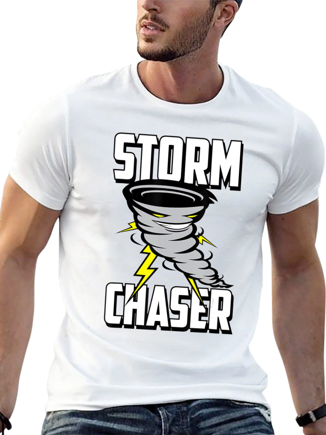 Storm Chaser Graphic T-Shirt - Weather Enthusiast Tee
