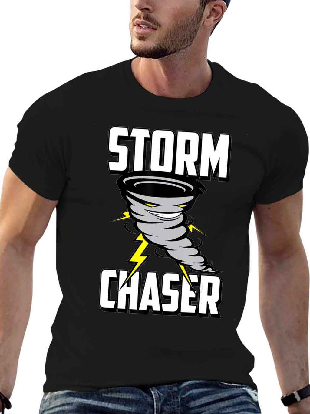 Storm Chaser Graphic T-Shirt - Weather Enthusiast Tee
