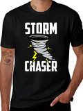 Storm Chaser Graphic T-Shirt - Weather Enthusiast Tee