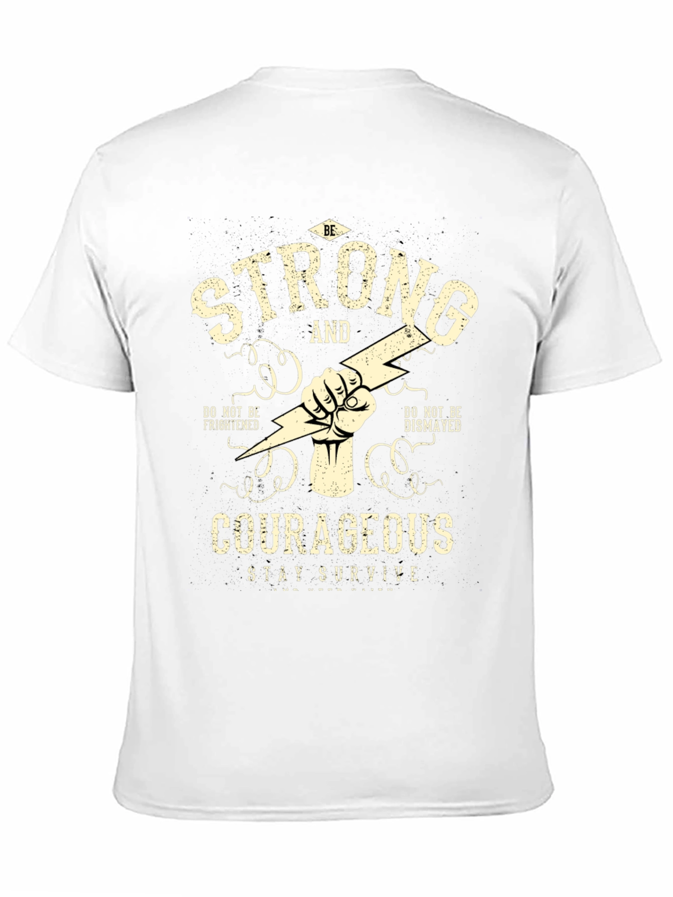 Be Strong & Courageous Graphic T-Shirt