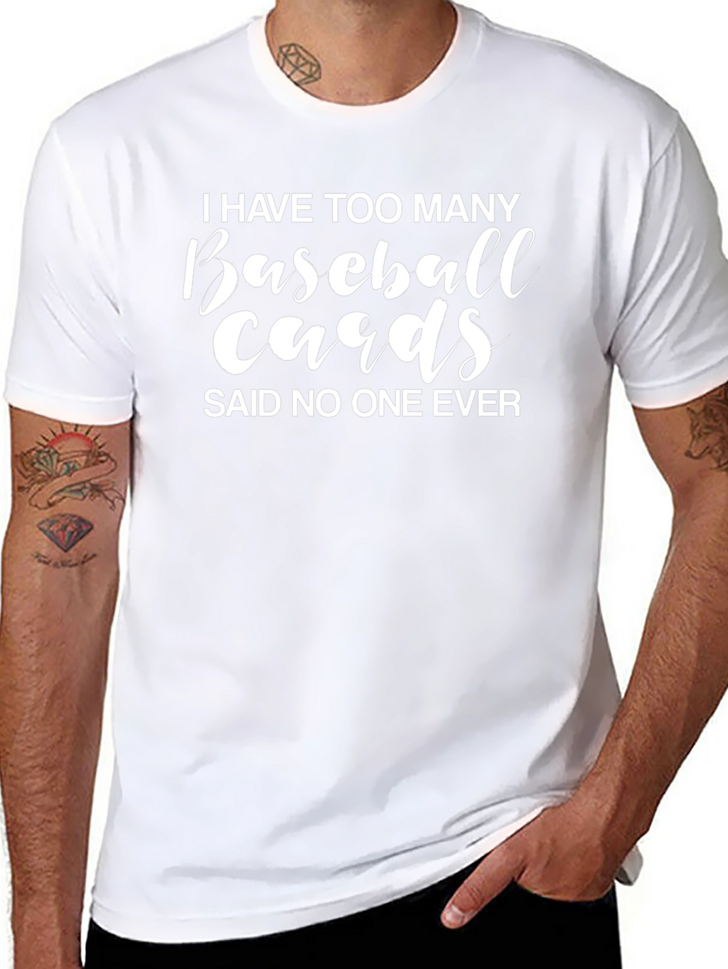 Baseball Card T-Shirt - Never Enough Cards!