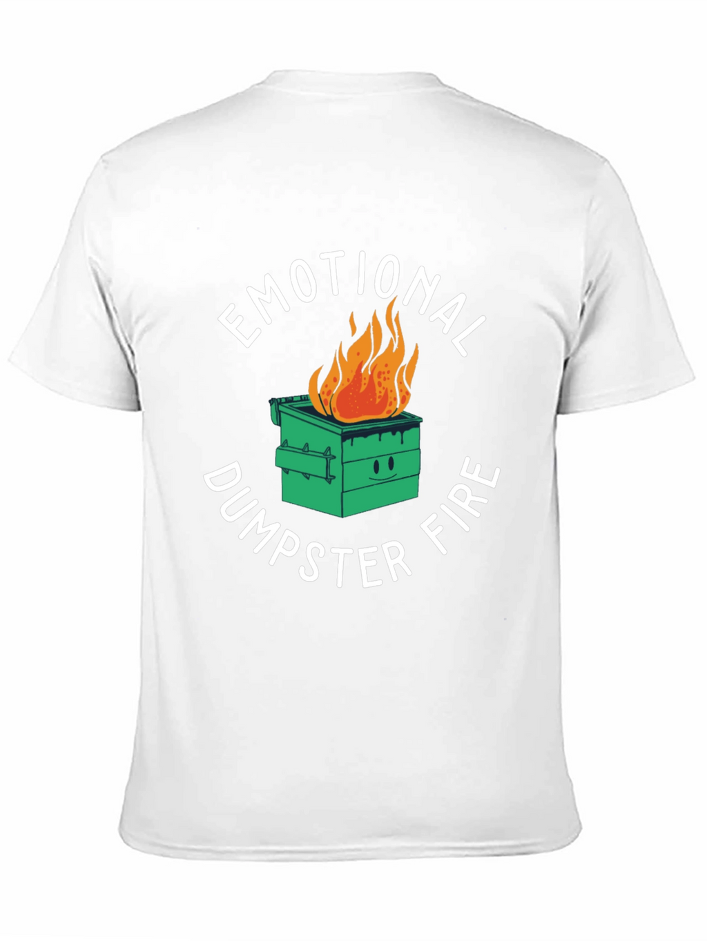 Emotional Dumpster Fire Graphic T-Shirt