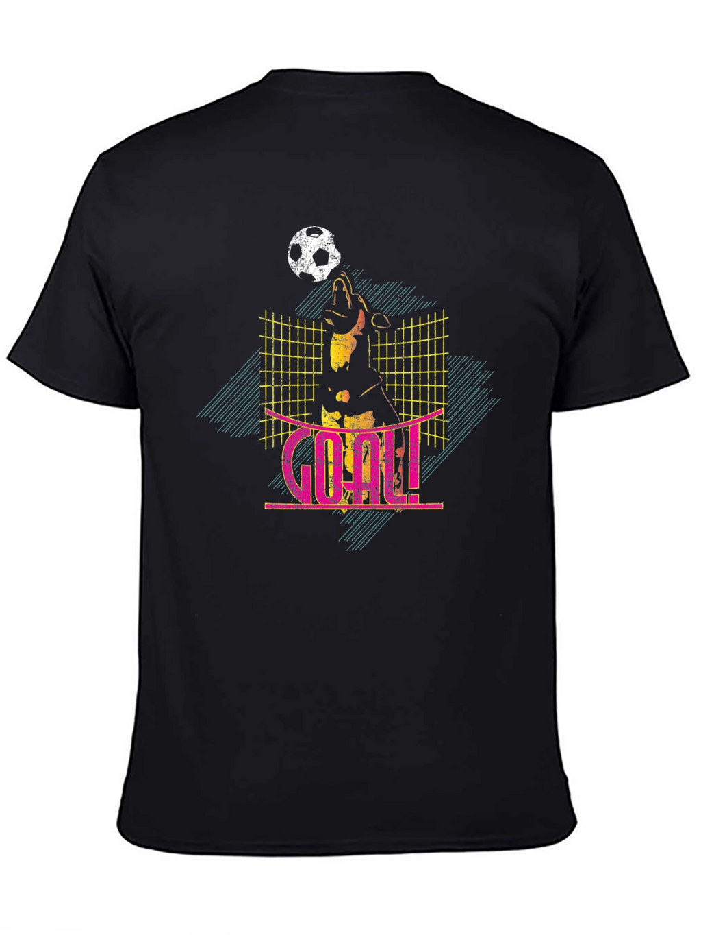 Goal! Soccer Dog Graphic T-Shirt