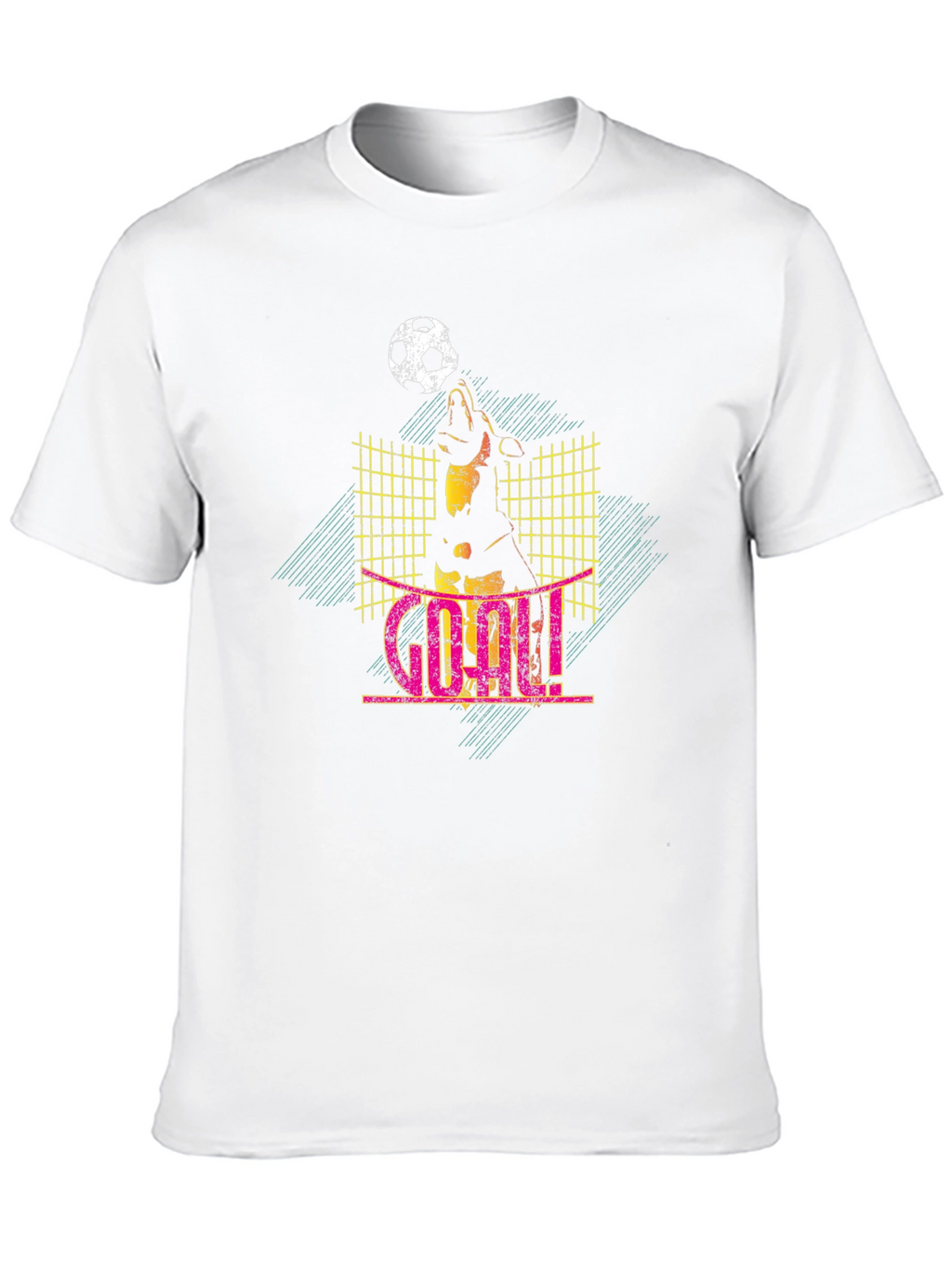Goal! Soccer Dog Graphic T-Shirt
