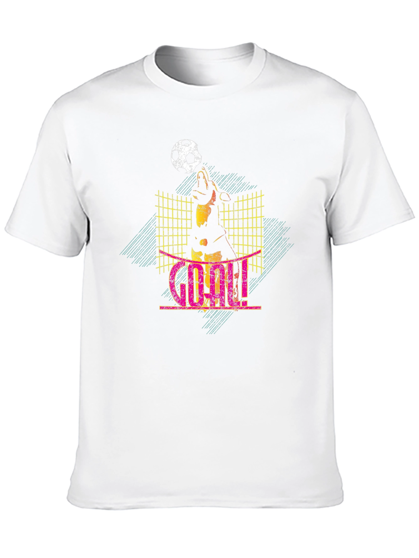 Goal! Soccer Dog Graphic T-Shirt