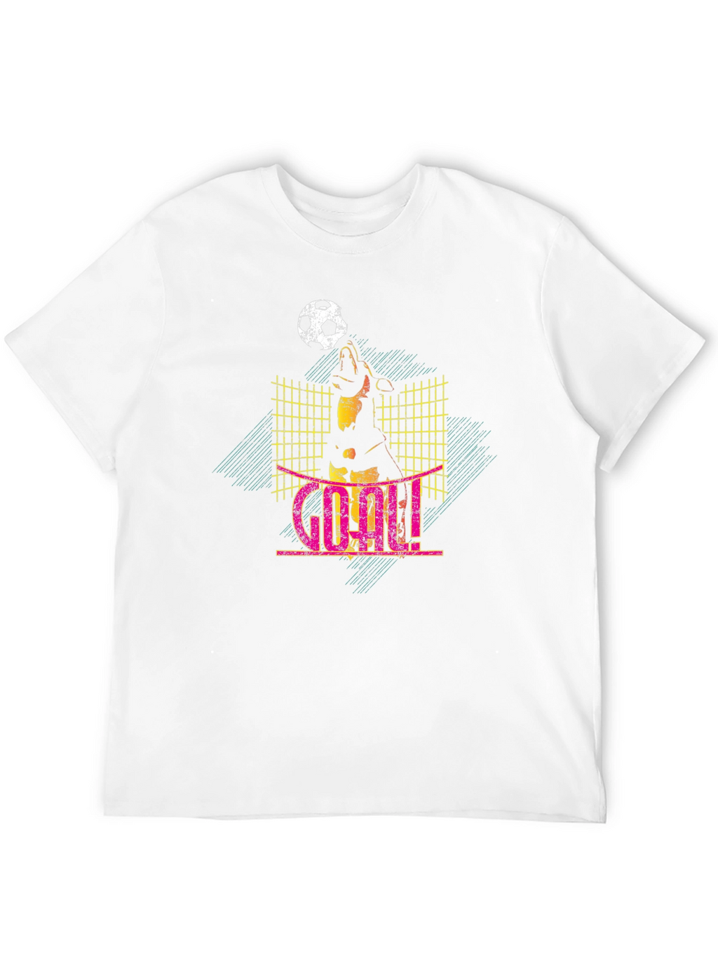 Goal! Soccer Dog Graphic T-Shirt