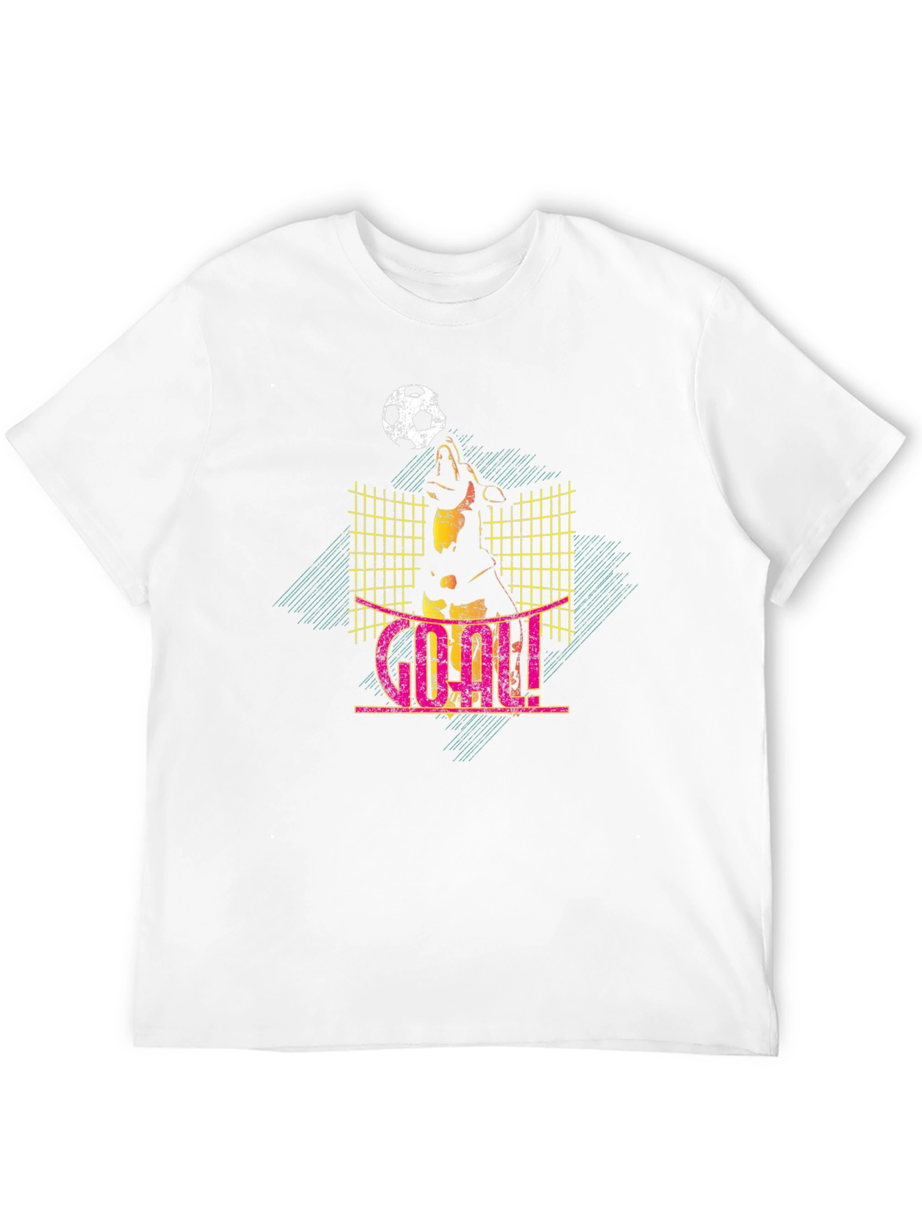 Goal! Soccer Dog Graphic T-Shirt