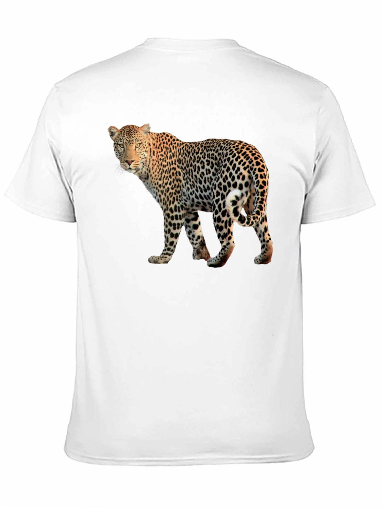 Leopard Print T-Shirt - Stylish Animal Graphic Tee