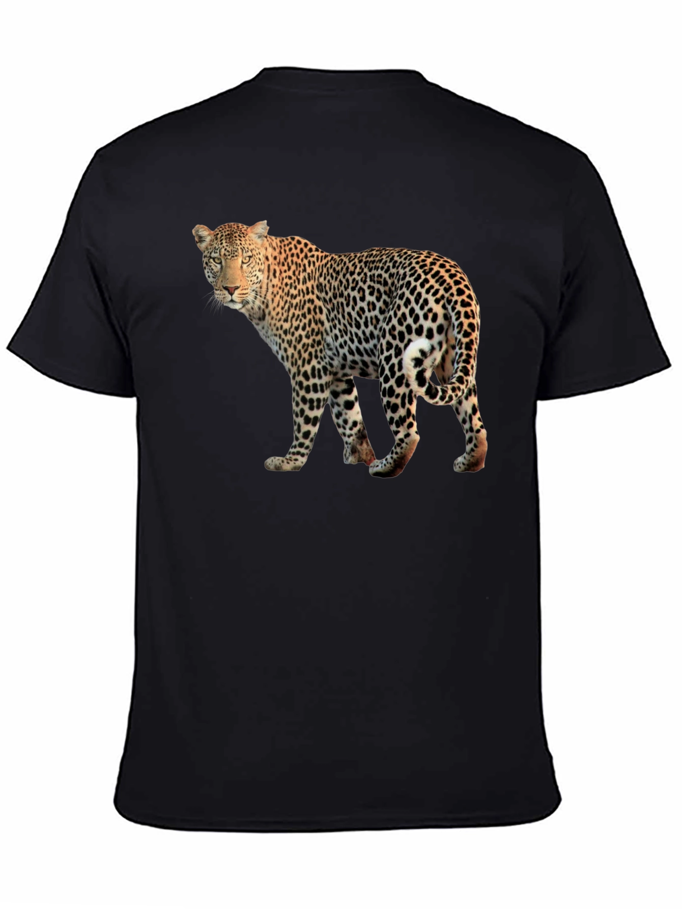 Leopard Print T-Shirt - Stylish Animal Graphic Tee