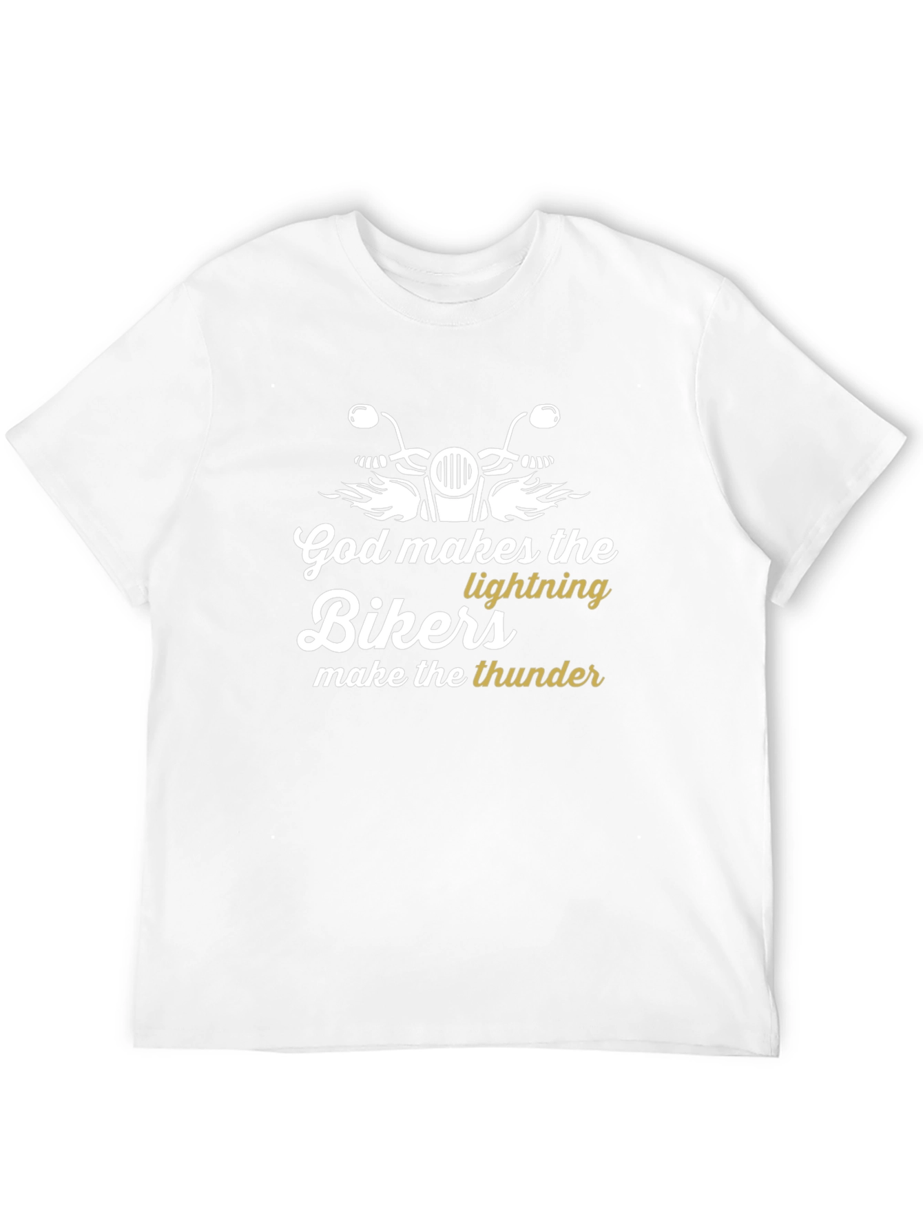 God Makes The Lightning Bikers T-Shirt