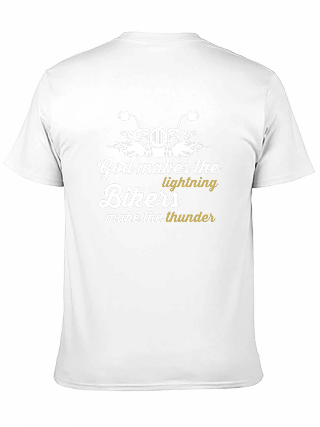 God Makes The Lightning Bikers T-Shirt