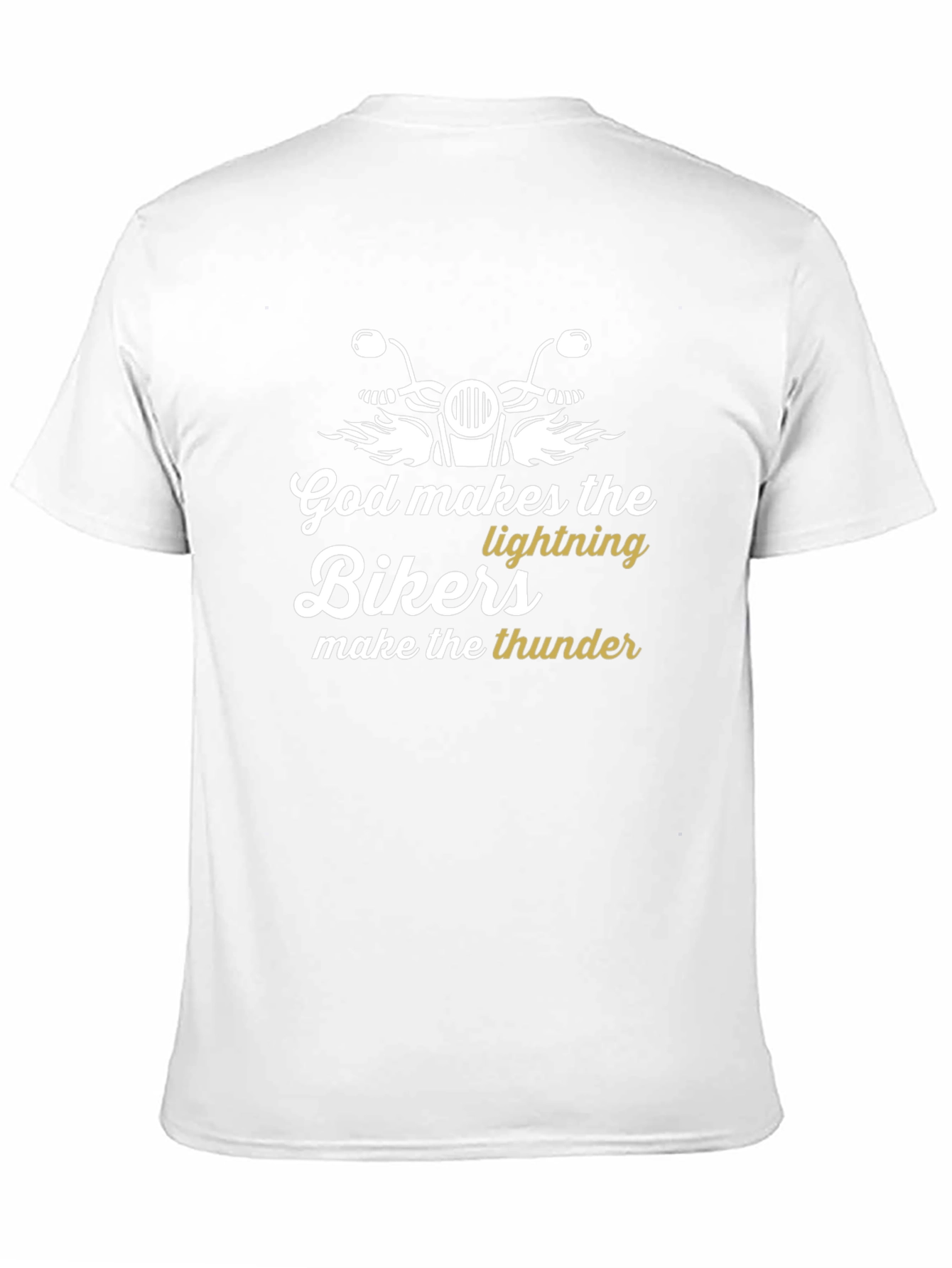 God Makes The Lightning Bikers T-Shirt