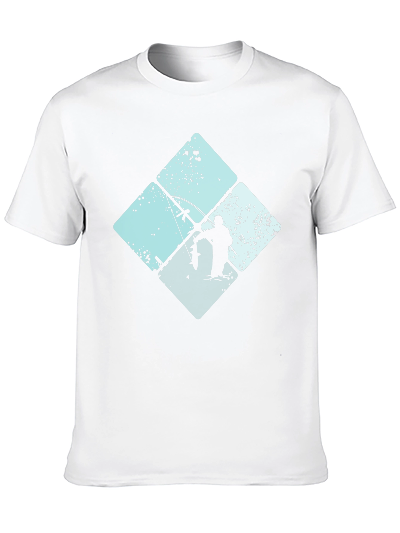 Fishing Silhouette Graphic Tee