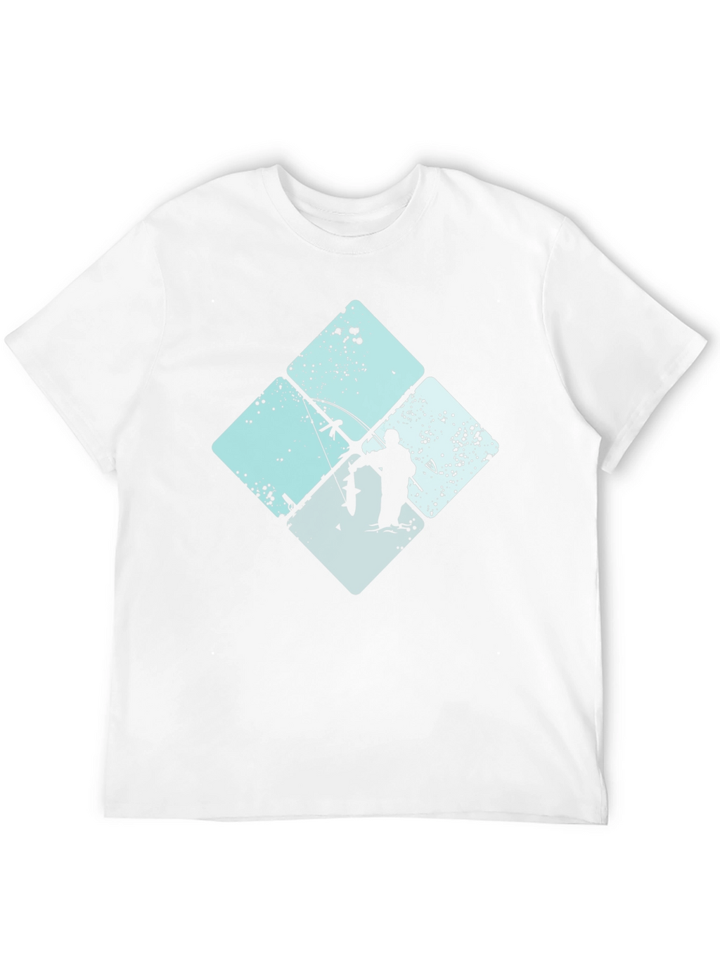 Fishing Silhouette Graphic Tee