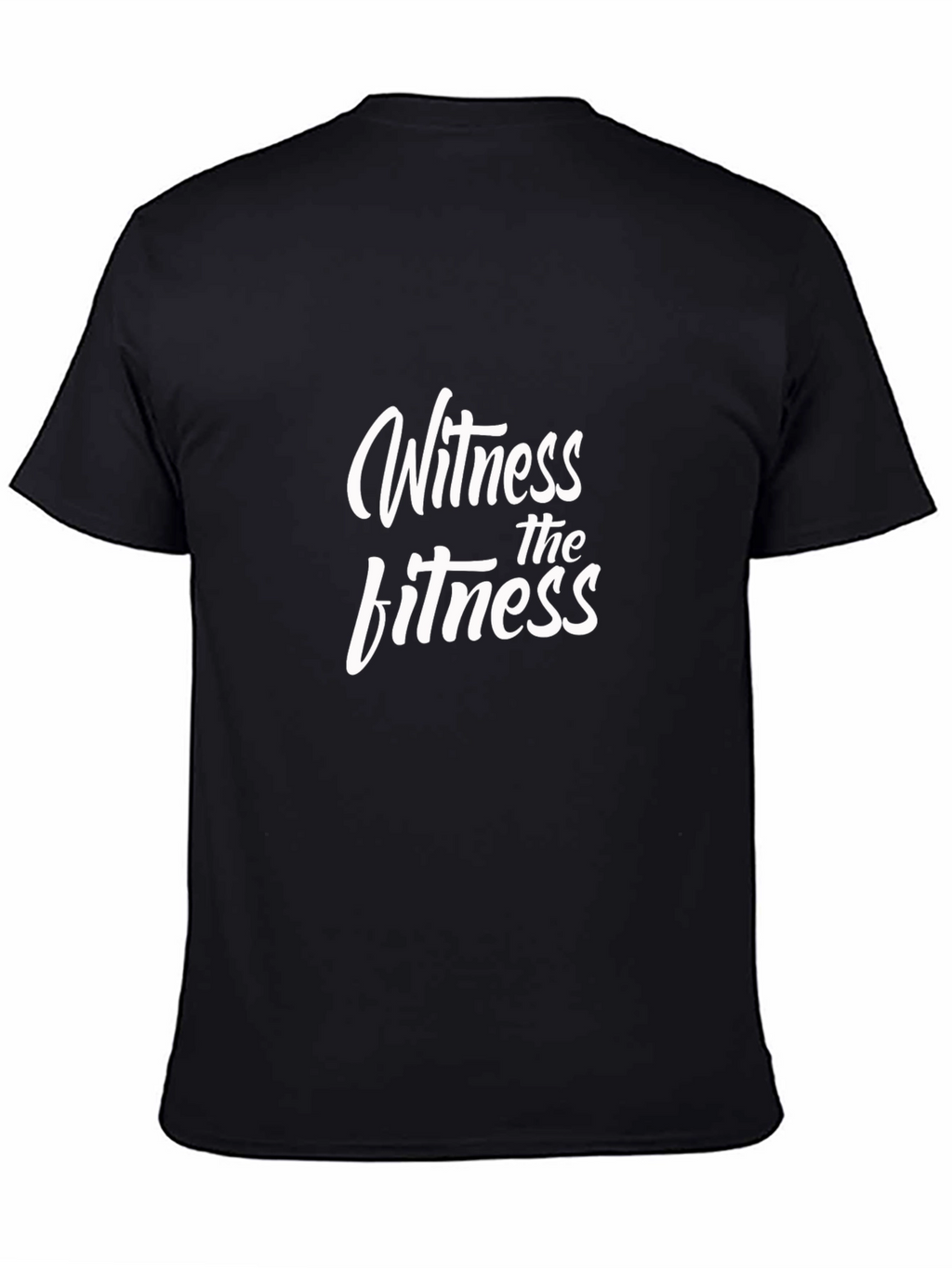 Witness the Fitness Black Graphic T-Shirt