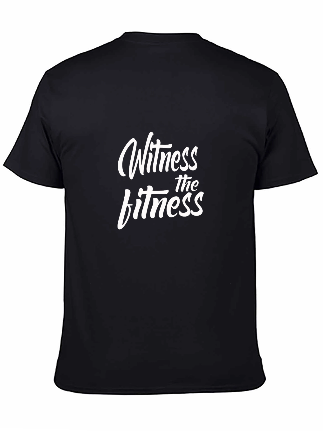Witness the Fitness Black Graphic T-Shirt