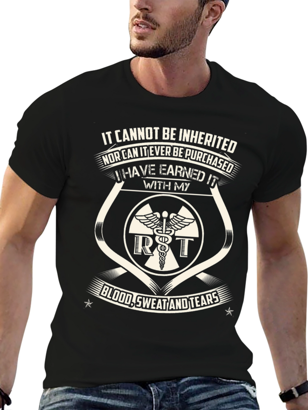 Earned RT Black T-Shirt