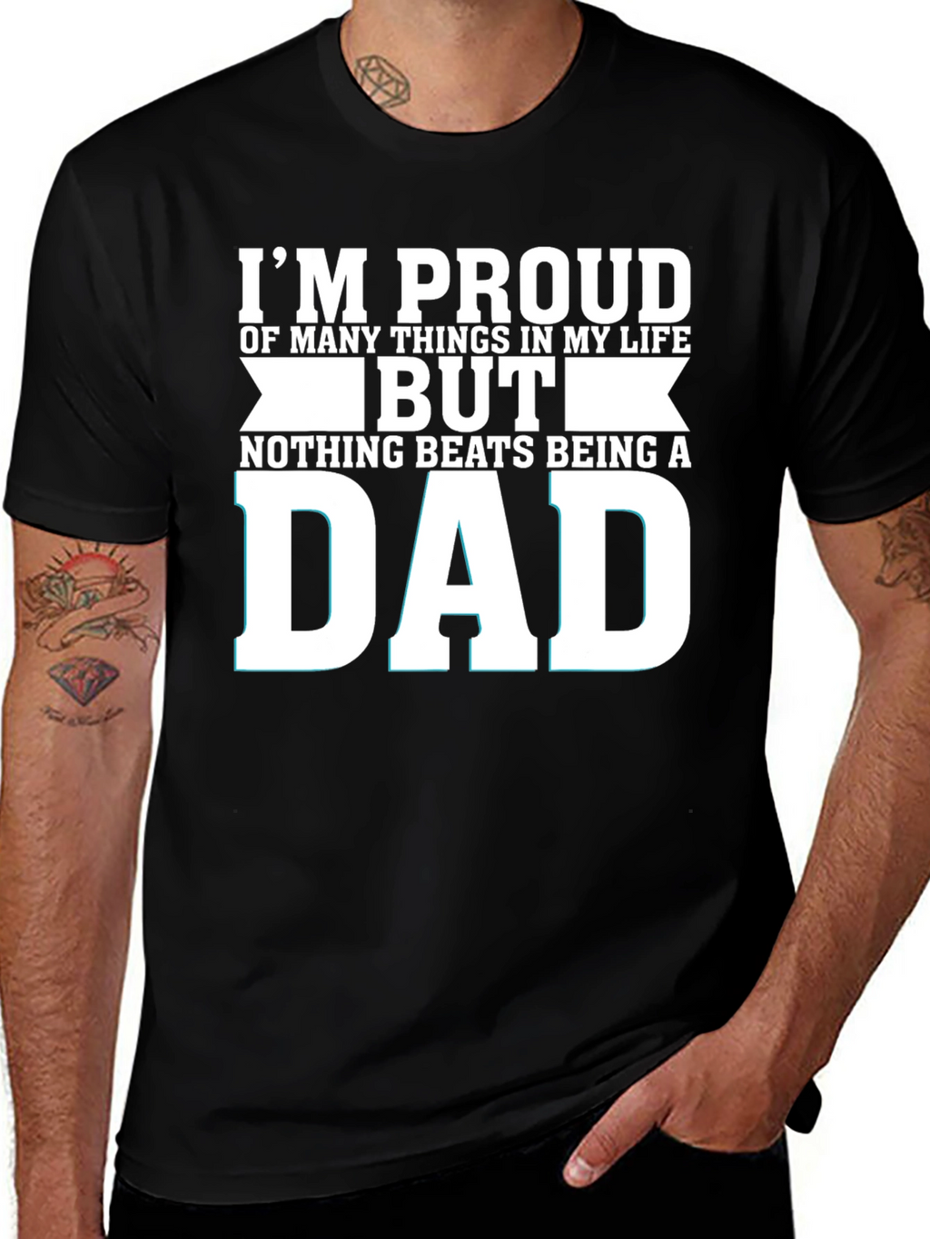 Proud Dad T-Shirt - Fathers Day Gift