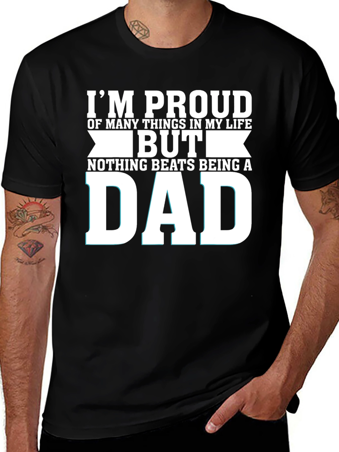 Proud Dad T-Shirt - Fathers Day Gift